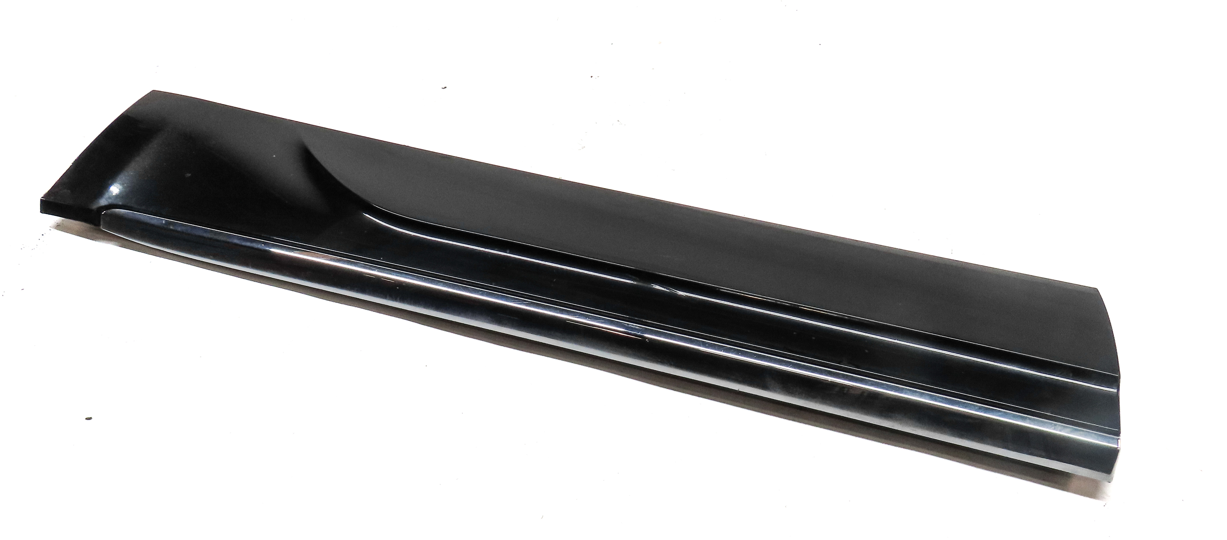 09-17 AUDI Q5 SQ5 B8 8R REAR LEFT LOWER EXTERIOR DOOR TRIM MOULDING (BLACK) — exact item pictured